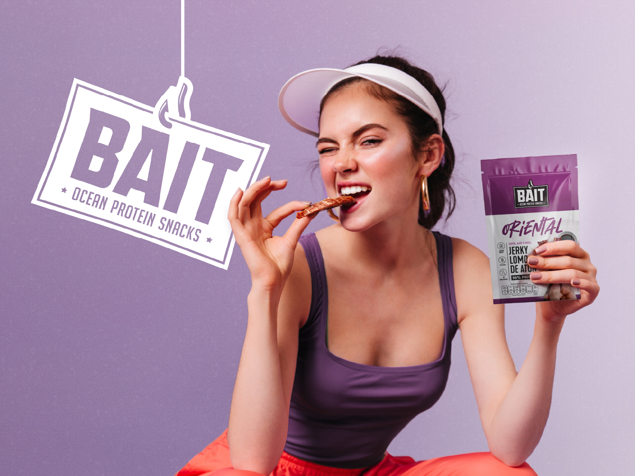 Bait jerky de atún diseno de empaque branding2